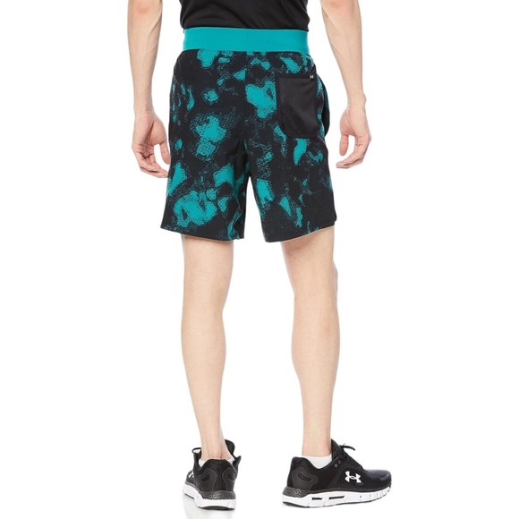 Under Armour Project Rock Woven Printed Shorts - Picture 3 of 4